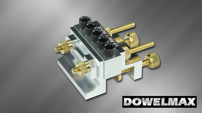 Dowelmax Classic dowel jig in normal configuration.