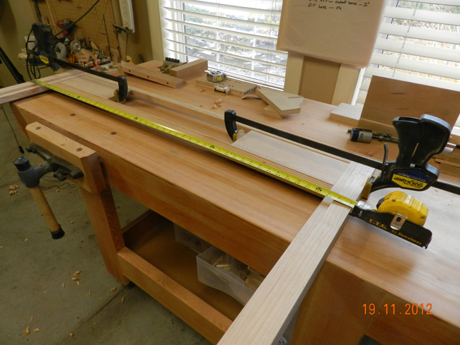 Dry_fit_front_legs_to_drawer_panel_for_length_measurement_using _UTG