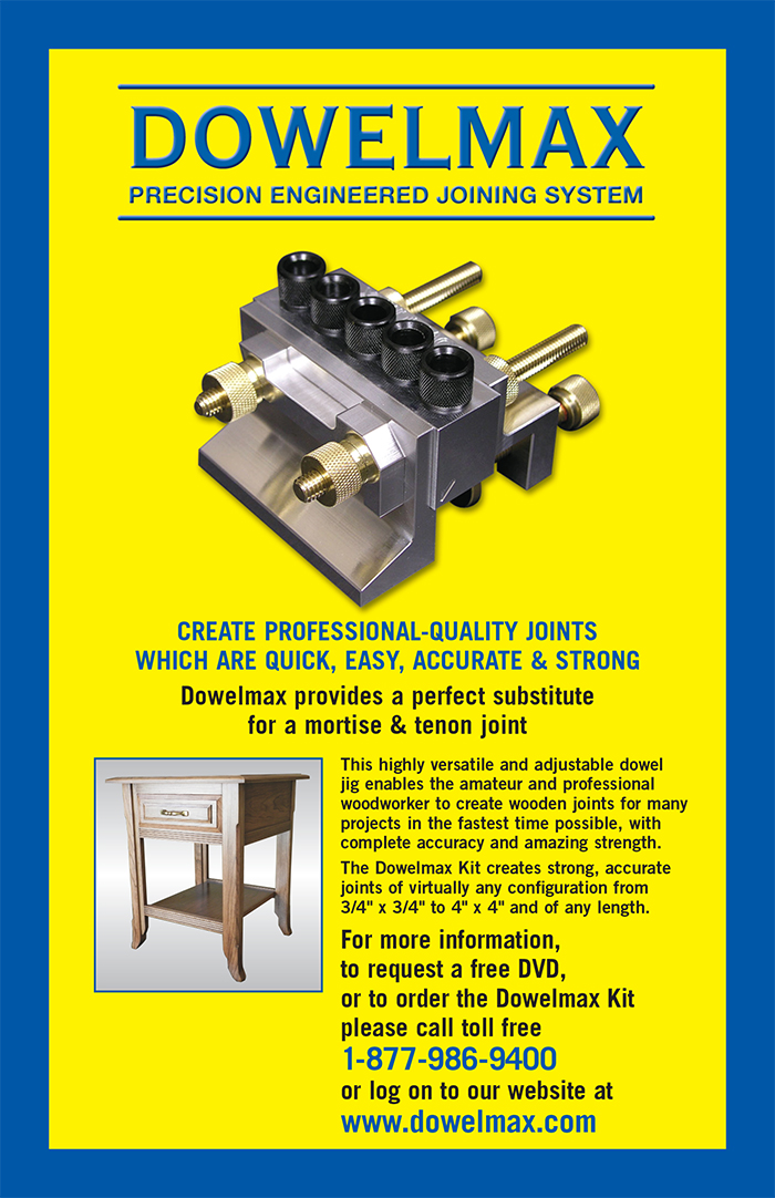 Dowelmax Classic dowel jig system brochure