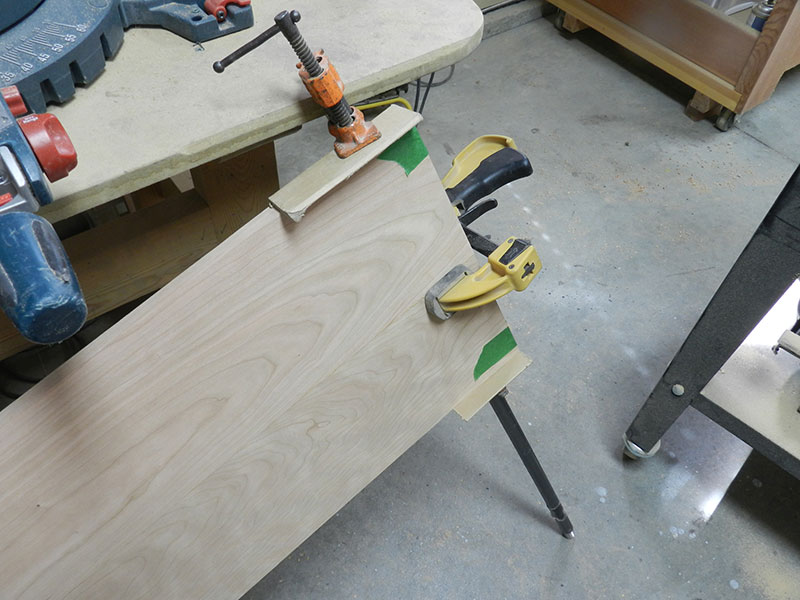 book-case-top-plate-main-section-work-pieces-glued-and-clamped-together