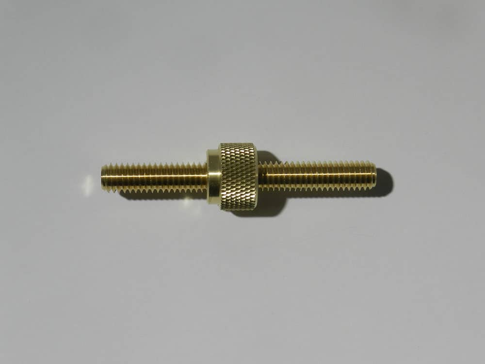 Classic Long Brass Stud and Nut